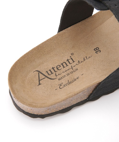 penta（ペンタ）の「PENTA/別注バックル付フラットサンダル（サンダル・レディース・カーキ/ブラック/オフホワイト/オレンジ・37/38/36）」の10枚目の写真