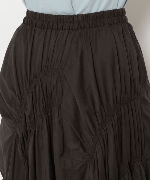 DROIT BELLO（ドロイトベロ）の「DROIT BELLO（ドロイトベロ）　ギャザースカート（スカート・レディース・ブラック/イエロー/ブルー・FREE）」の10枚目の写真