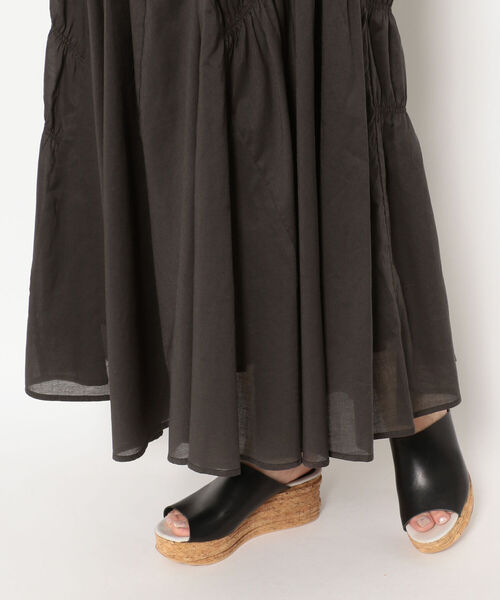 DROIT BELLO（ドロイトベロ）の「DROIT BELLO（ドロイトベロ）　ギャザースカート（スカート・レディース・ブラック/イエロー/ブルー・FREE）」の11枚目の写真