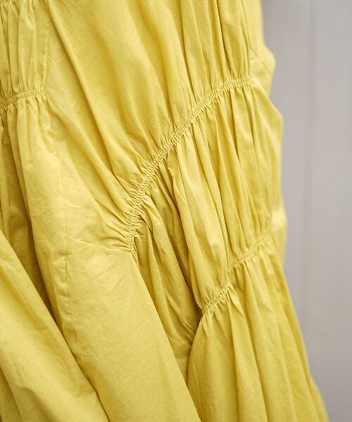 DROIT BELLO（ドロイトベロ）の「DROIT BELLO（ドロイトベロ）　ギャザースカート（スカート・レディース・ブラック/イエロー/ブルー・FREE）」の17枚目の写真