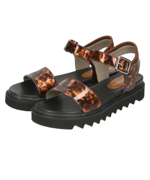 ORiental TRaffic（オリエンタルトラフィック）の「シャークソールストラップサンダル/11233（サンダル・レディース・ブラウン/ブラック・SS/3L/S/LL/L/M）」の8枚目の写真