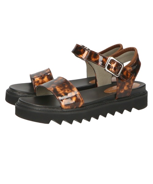 ORiental TRaffic（オリエンタルトラフィック）の「シャークソールストラップサンダル/11233（サンダル・レディース・ブラウン/ブラック・SS/3L/S/LL/L/M）」の7枚目の写真