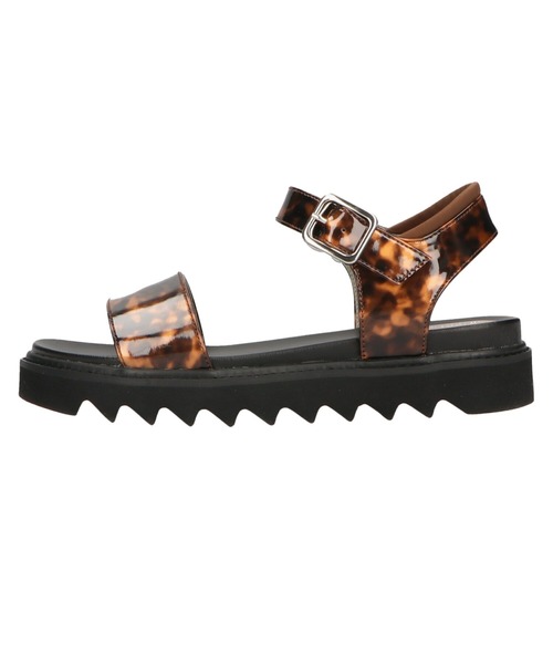 ORiental TRaffic（オリエンタルトラフィック）の「シャークソールストラップサンダル/11233（サンダル・レディース・ブラウン/ブラック・SS/3L/S/LL/L/M）」の9枚目の写真