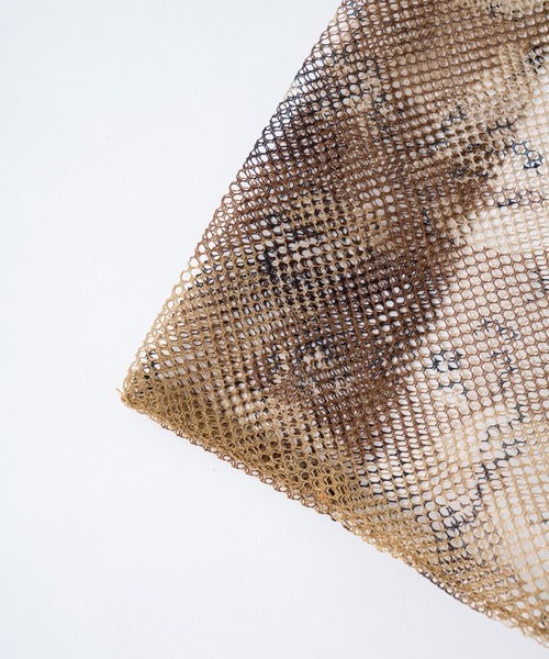 WHIMSIC（ウィムジック）の「【WHIMSIC】USカモフラージュネットリユースバッグ（エコバッグ/サブバッグ・レディース・ベージュ・FREE）」の2枚目の写真