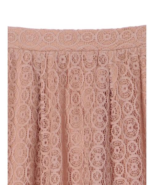 earth music&ecology（アースミュージックアンドエコロジー）の「選べるレーススカート(サークル) ＊（スカート・レディース・ホワイト系その他2/チャコールグレー/ミント/ブラック/ピンクベージュ/アイボリー・FREE）」の18枚目の写真