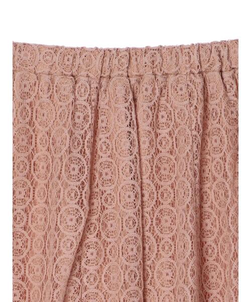 earth music&ecology（アースミュージックアンドエコロジー）の「選べるレーススカート(サークル) ＊（スカート・レディース・ホワイト系その他2/チャコールグレー/ミント/ブラック/ピンクベージュ/アイボリー・FREE）」の15枚目の写真