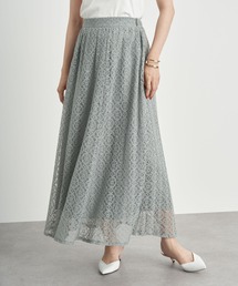 earth music&ecology | 選べるレーススカート(サークル) ＊(スカート)