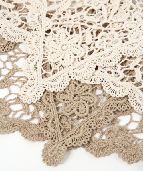 studio CLIP(スタディオクリップ)の「ナチュラルアソート付け襟(付け襟・レディース・ベージュ/ナチュラル/ホワイト/アイボリー・FREE)」の11枚目の写真