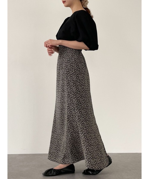 SLURR（スラ―）の「ギャザーパフチェックブラウス（シャツ/ブラウス・レディース・ブラック/ベージュ/モカ・FREE）」の8枚目の写真