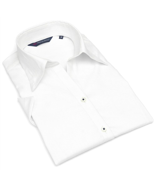 形態安定ノーアイロン スキッパー衿 半袖ビジネスワイシャツ ビジネスシャツ Tokyo Shirts トウキョウシャツ のファッション通販 Zozotown