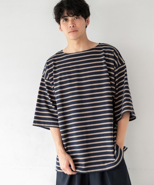 UNUSED/US2021/ショートスリーブボーダーTシャツ/2