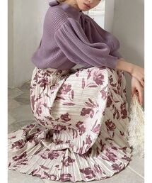 RESEXXY | バックリボンボリュームニットトップス(ニット/セーター)