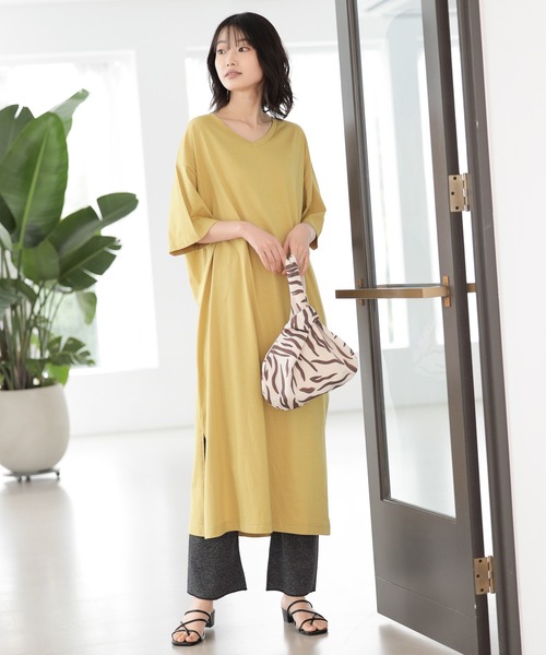 LAKOLE（ラコレ）の「メランジリブレギンスパンツ / 951817（レギンス/スパッツ・レディース・ブラック/クリアイエロー・SMALL/MEDIUM）」の3枚目の写真