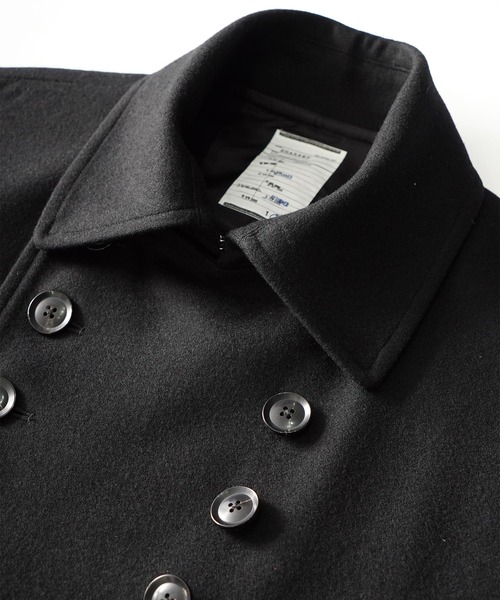 ジャケット・アウター MANON WOOL MELTON LONG COAT SHAREEF（シャリーフ）の「WOOL MELTON LONG COAT（トレンチ