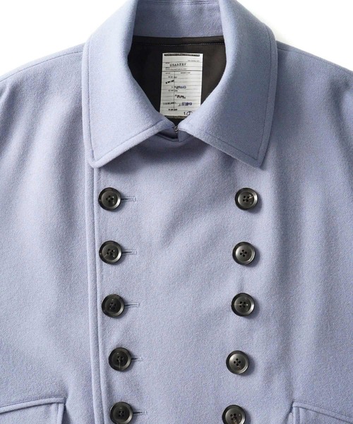 SHAREEF（シャリーフ）の「WOOL MELTON LONG COAT（トレンチコート