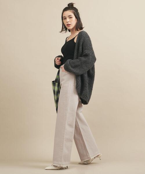 BEAUTY&YOUTH UNITED ARROWS（ビューティーアンドユースユナイテッドアローズ）の「BY デニムソフトバギーパンツ ∴ ◆（デニムパンツ・レディース・ナチュラル/コバルトブルー・S/M/L）」の3枚目の写真