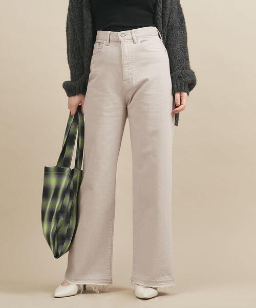 BEAUTY&YOUTH UNITED ARROWS（ビューティーアンドユースユナイテッドアローズ）の「BY デニムソフトバギーパンツ ∴ ◆（デニムパンツ・レディース・ナチュラル/コバルトブルー・S/M/L）」の5枚目の写真