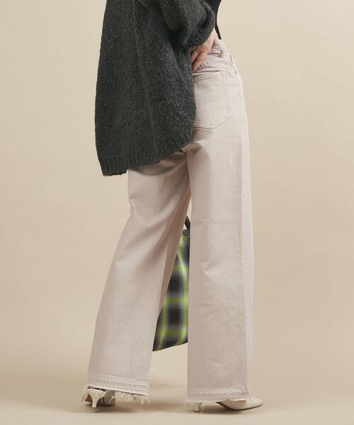 BEAUTY&YOUTH UNITED ARROWS（ビューティーアンドユースユナイテッドアローズ）の「BY デニムソフトバギーパンツ ∴ ◆（デニムパンツ・レディース・ナチュラル/コバルトブルー・S/M/L）」の7枚目の写真