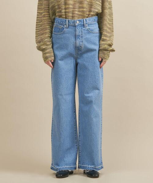 BEAUTY&YOUTH UNITED ARROWS（ビューティーアンドユースユナイテッドアローズ）の「BY デニムソフトバギーパンツ ∴ ◆（デニムパンツ・レディース・ナチュラル/コバルトブルー・S/M/L）」の11枚目の写真