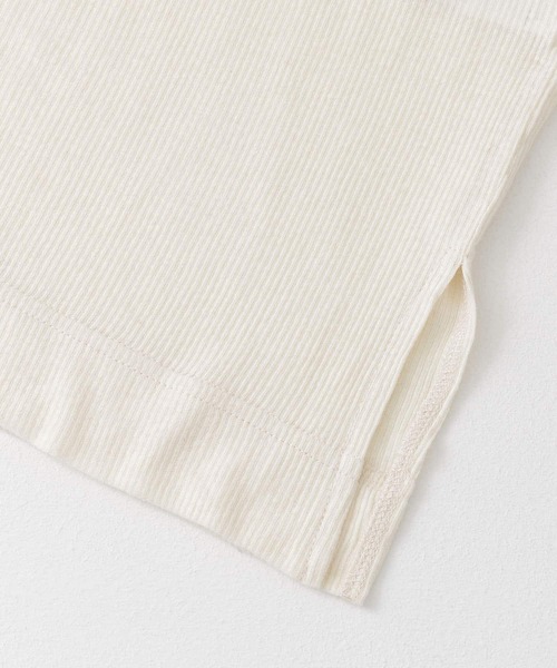 FORK&SPOON（フォークアンドスプーン）の「FORK&SPOON　麻レーヨンテレコロングスリーブカットソー（Tシャツ/カットソー・レディース・アイボリー/ネイビー・ONE）」の16枚目の写真