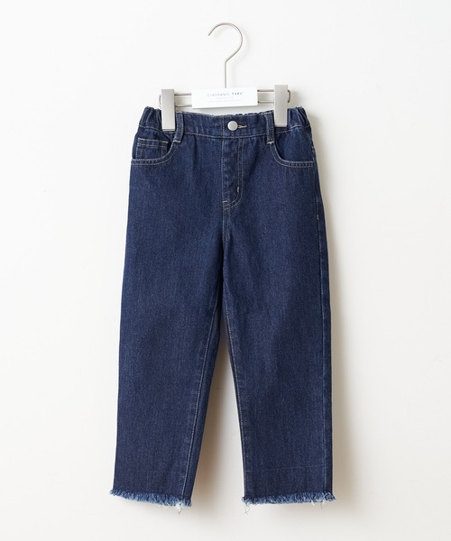 CIAOPANIC TYPY(チャオパニックティピー)の「【KIDS】【TYPY DENIM】裾フリンジデニムパンツ(デニムパンツ・キッズ・ネイビー/ブルー・SMALL/MEDIUM/LARGE/X-LARGE/XX-LARGE)」の9枚目の写真