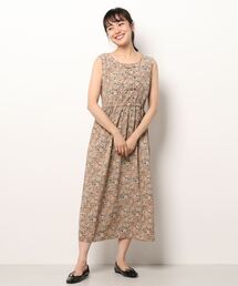 ehka sopo | 花柄ノースリーブワンピース(ワンピース)