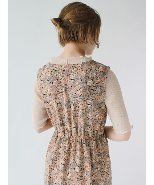 ehka sopo（エヘカソポ）の「花柄ノースリーブワンピース（ワンピース