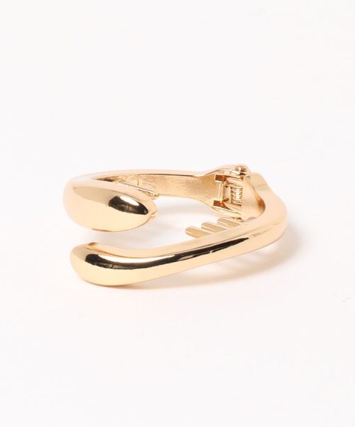 Three Four Time(スリーフォータイム)の「メタルサイズレステールクラッチ(バレッタ/ヘアクリップ・レディース・シルバー/ゴールド・FREE)」の6枚目の写真