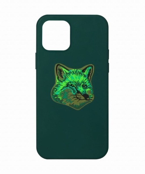 【新品】メゾンキツネGREEN FOX FOR iPhone12/12Pro MAISON KITSUNÉ - MAISON KITSUNÉ - GREEN FOX-IPHONE 12/12 PRO