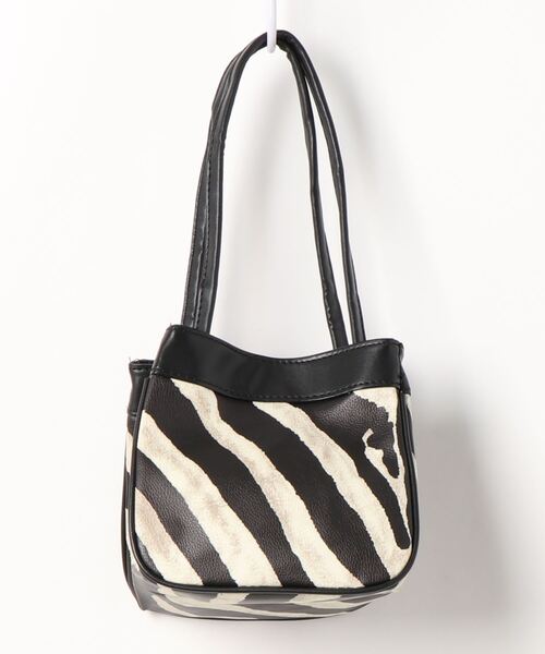 LA VORAGINE（ラ ヴォラジネ）の「アニマル柄スクエアハンドバッグ（ハンドバッグ・レディース・A・FREE）」の9枚目の写真