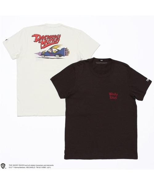 TMT（ティーエムティー）の「Wacky Races×TMT S/SL TEE（Tシャツ/カットソー・メンズ・ホワイト/ブラック・SMALL/MEDIUM/LARGE/X-LARGE）」の14枚目の写真