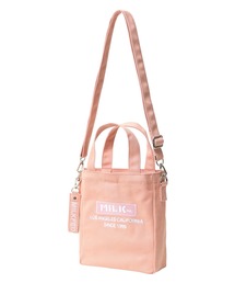 BAR AND UNDERLOGO SQUARE SHOULDER BAG/ショルダーバッグ