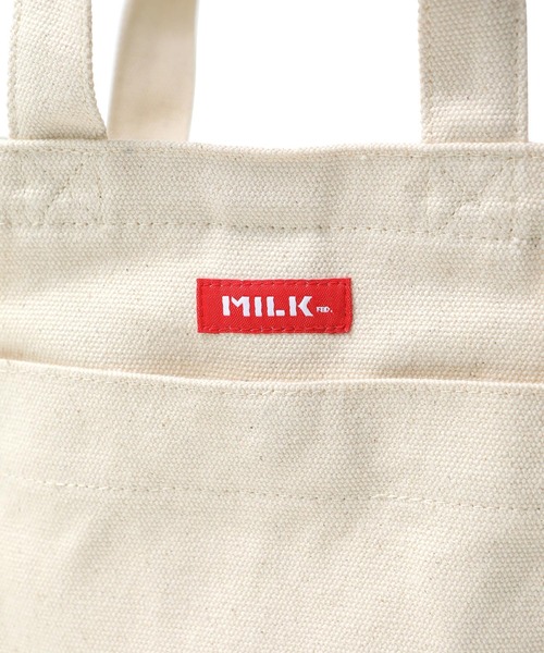 MILKFED.（ミルクフェド）の「BAR AND UNDERLOGO SQUARE SHOULDER BAG/ショルダーバッグ（ショルダーバッグ・レディース・ホワイト/ブラック/ベージュ/パープル/レッド/ピンク/A・ONE SIZE）」の15枚目の写真