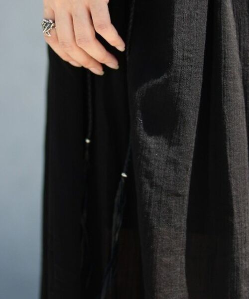 KMRii（ケムリ）の「【別注】KMRii/ケムリ/Lace up Long Skirt/RFL（スカート・レディース・ブラック・FREE）」の19枚目の写真