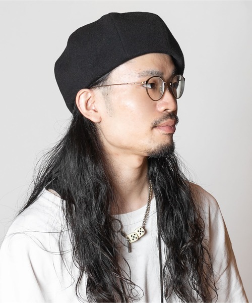 CA4LA（カシラ）の「CIRCLET WB（ハンチング/ベレー帽・メンズ・チャコールグレー/ブラウン/ブラック/ネイビー・ONESIZE）」の5枚目の写真