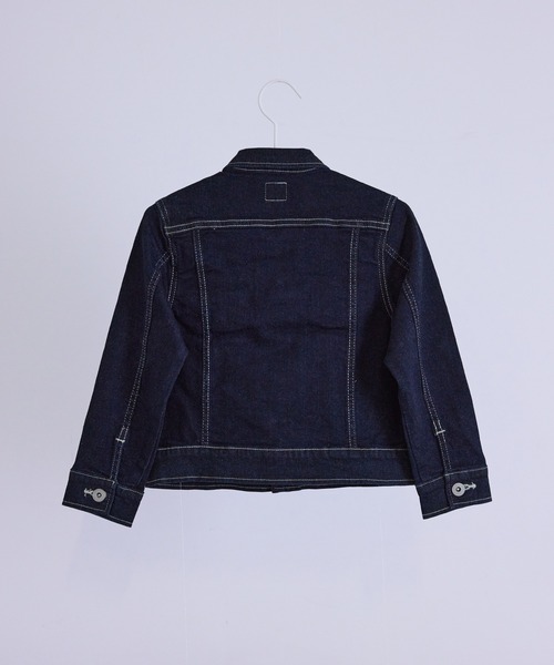 EDWIN（エドウィン）の「【KIDS】【EDWIN】 デニムジャケット（デニムジャケット・キッズ・ネイビー・130/120）」の2枚目の写真