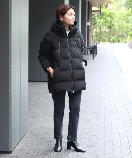 DESCENTE ALLTERRAIN（デサント　オルテライン）の「《別注》【DESCENTE ALLTERRAIN】 MOUNTAINEER BIG：ダウン◆（ダウンジャケット/コート・レディース・ブラック・FREE）」の11枚目の写真