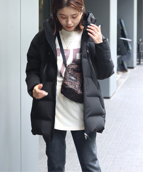 DESCENTE ALLTERRAIN（デサント　オルテライン）の「《別注》【DESCENTE ALLTERRAIN】 MOUNTAINEER BIG：ダウン◆（ダウンジャケット/コート・レディース・ブラック・FREE）」の6枚目の写真