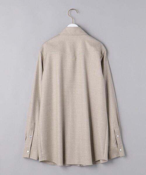 AEWEN MATOPH(イウエン マトフ)の「<AEWEN MATOPH(イウエン マトフ)>パイピング ウエスタンシャツ◆(シャツ/ブラウス・レディース・ナチュラル/オフホワイト・FREE)」の13枚目の写真