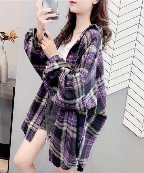 KOR(ケーオーアール)の「オーバーサイズ ドロップショルダー チェックネルシャツ(シャツ/ブラウス・レディース・ピンクベージュ/ライトピンク/ピンク系その他2/イエロー系その他4/グレー系その他3/グレー系その他5/イエロー系その他2/グリーン系その他2/ブルー系その他4/グリーン系その他4/ブラウン系その他4/ピンク系その他4/ピンク系その他5/グリーン系その他/レッド/レッド系その他3/ブルー/グリーン/イエロー系その他6/イエロー/オレンジ/ピンク系その他/イエロー系その他3/グレー系その他6/レッド系その他2/グレー系その他4/ブルー系その他/グリーン系その他3/ピンク/グリーン系その他6/ブラウン系その他/ブラウン系その他3/イエロー系その他/ブルー系その他3/グレー/グレー系その他2/イエロー系その他7/イエロー系その他5/ブルー系その他2/ピンク系その他6/グリーン系その他7/ブラウン系その他2/ブラウン/ピンク系その他3/パープル/グリーン系その他5/レッド系その他/グレー系その他・L/M/S/XL/2XL)」の1枚目の写真