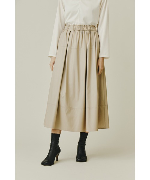 FLOML（フロム）の「◆【FLOML】ライトフェイクレザー（スカート・レディース・イエロー/パープル/ベージュ・38）」の15枚目の写真