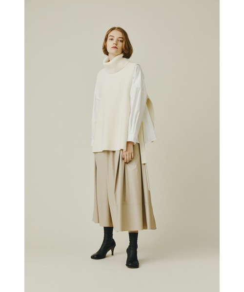 FLOML（フロム）の「◆【FLOML】ライトフェイクレザー（スカート・レディース・イエロー/パープル/ベージュ・38）」の16枚目の写真