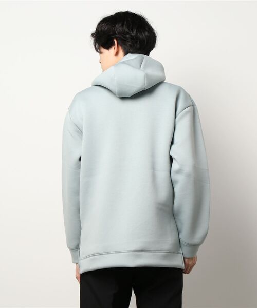 semantic design（セマンティックデザイン）の「セマンティックデザイン/semantic design ストレッチダンボール 同色切替プルパーカー（パーカー・メンズ・ホワイト/グリーン系その他/ブラック/ベージュ・X-LARGE/MEDIUM/LARGE/S）」の5枚目の写真