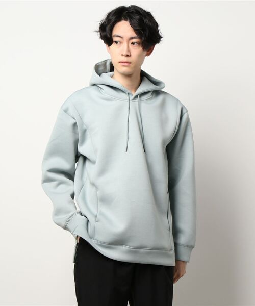 semantic design（セマンティックデザイン）の「セマンティックデザイン/semantic design ストレッチダンボール 同色切替プルパーカー（パーカー・メンズ・ホワイト/グリーン系その他/ブラック/ベージュ・X-LARGE/MEDIUM/LARGE/S）」の14枚目の写真