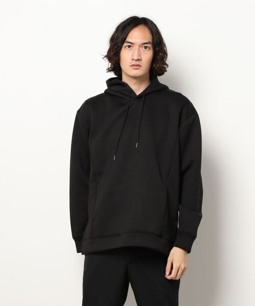 semantic design（セマンティックデザイン）の「セマンティックデザイン/semantic design ストレッチダンボール 同色切替プルパーカー（パーカー・メンズ・ホワイト/グリーン系その他/ブラック/ベージュ・X-LARGE/MEDIUM/LARGE/S）」の15枚目の写真