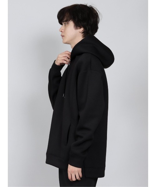 semantic design（セマンティックデザイン）の「セマンティックデザイン/semantic design ストレッチダンボール 同色切替プルパーカー（パーカー・メンズ・ホワイト/グリーン系その他/ブラック/ベージュ・X-LARGE/MEDIUM/LARGE/S）」の16枚目の写真