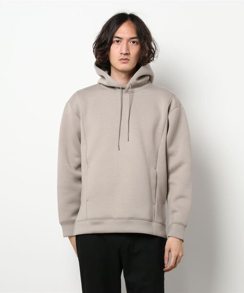 semantic design（セマンティックデザイン）の「セマンティックデザイン/semantic design ストレッチダンボール 同色切替プルパーカー（パーカー・メンズ・ホワイト/グリーン系その他/ブラック/ベージュ・X-LARGE/MEDIUM/LARGE/S）」の18枚目の写真