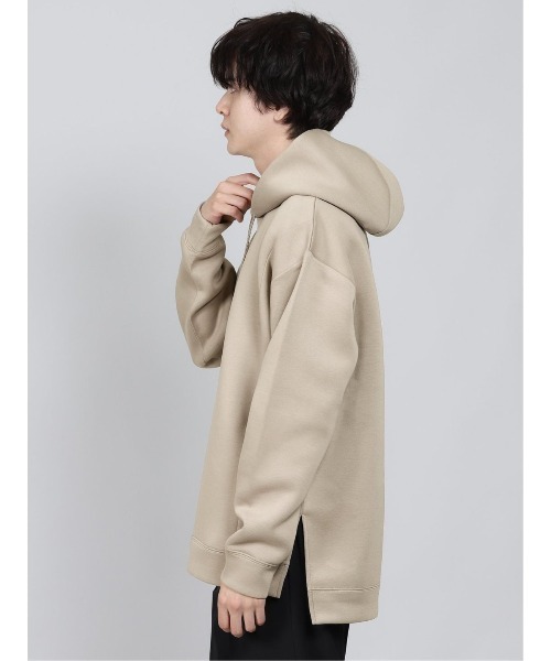 semantic design（セマンティックデザイン）の「セマンティックデザイン/semantic design ストレッチダンボール 同色切替プルパーカー（パーカー・メンズ・ホワイト/グリーン系その他/ブラック/ベージュ・X-LARGE/MEDIUM/LARGE/S）」の17枚目の写真