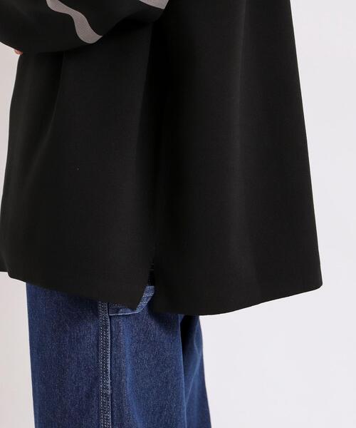 coen（コーエン）の「フットボールクルーネックニット（Tシャツ/カットソー・メンズ・ブラック/ベージュ・MEDIUM/X-LARGE/SMALL/LARGE）」の15枚目の写真