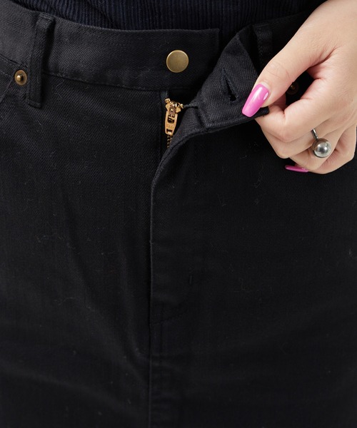 FREAK'S STORE（フリークスストア）の「デニムロングスカート(タイトスカート)（デニムスカート・レディース・ナチュラル/ブラック/ネイビー・マルチサイズ）」の22枚目の写真